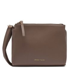 Torebka Jenny Fairy. Brązowe torebki do ręki damskie Jenny Fairy, bez wzorów, bez dodatków. Za 63.99 zł.