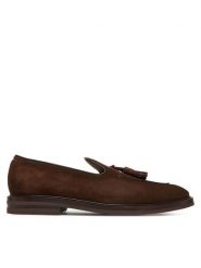 BOSS Loafersy 50539275 Brązowy. Brązowe mokasyny męskie Boss, ze skóry. Za 1,299.00 zł.