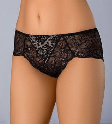 Gaia Figi damskie Chantal czarno-białe r. XL (GAI-00534-CZB-FIG-X1). Białe figi damskie Gaia, xl, bez wzorów. Za 64.99 zł.