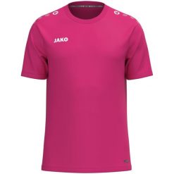Koszulka z logo Jako One. Białe koszulki sportowe męskie Jako, l, bez wzorów, z materiału, bez kołnierzyka, bez ramiączek, do piłki nożnej. Za 102.61 zł.