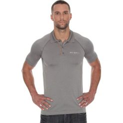 Brubeck Koszulka męska polo Prestige z krótkim rękawem szara r. XXL (SS10920). Koszulki polo męskie Brubeck, z krótkim rękawem. Za 171.23 zł.