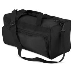 Torba Podróżna Duffle Holdall (34 Litry). Czarne torby podróżne damskie QUADRA, bez wzorów, sportowe. Za 81.99 zł.