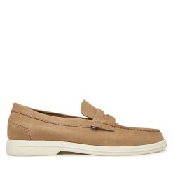 Mokasyny Tommy Hilfiger. Brązowe mokasyny męskie Tommy Hilfiger, z nubiku. Za 389.99 zł.