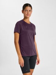 Koszulka damska Newline Beat. Czerwone t-shirty damskie Newline, xl, bez wzorów, z materiału, bez kołnierzyka. Za 137.50 zł.