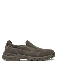 CAT Footwear Półbuty Threshold Slip On P726053 Brązowy. Brązowe półbuty na co dzień męskie CAT Footwear, ze skóry, bez zapięcia. Za 309.99 zł.