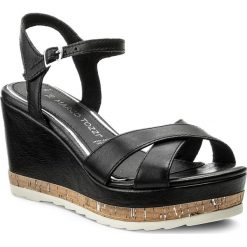 Sandały MARCO TOZZI - 2-28721-20 Black 001. Klapki damskie marki Marco Tozzi. W wyprzedaży za 149.00 zł.