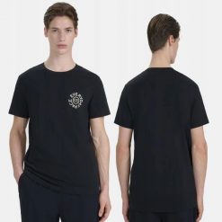 T-SHIRT MĘSKI 4F KOSZULKA BAWEŁNIANA SPORTOWA TTSHM1980. Czarne koszulki sportowe męskie 4f, m, bez wzorów, z bawełny, bez kołnierzyka, bez ramiączek, na fitness i siłownię. Za 182.98 zł.