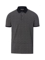 Finshley & Harding Męska koszulka polo Mężczyźni Bawełna niebieski wzorzysty, M. Niebieskie koszulki polo męskie Finshley & Harding, m, bez wzorów, z bawełny, bez ramiączek. Za 179.95 zł.