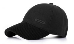 Przejściowa Czapka z Daszkiem, Sztruksowy Daszek - Pako Jeans - Czarna. Czarne czapki i kapelusze męskie Pako Jeans, na zimę, bez wzorów, z jeansu. Za 89.00 zł.