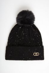 Czapka damska z wełną LIU JO. Czapki i kapelusze damskie Liu Jo, bez wzorów, z wełny. Za 249.00 zł.