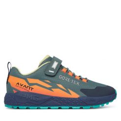 Sneakersy Primigi. Zielone trampki i tenisówki chłopięce Primigi, bez wzorów, z gore-texu, bez zapięcia. Za 374.99 zł.