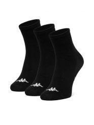 Kappa Skarpety długie CEO_KR_FRESH_SS26 (3-PACK) Czarny. Czarne skarpety damskie Kappa, bez wzorów, z bawełny. Za 34.99 zł.