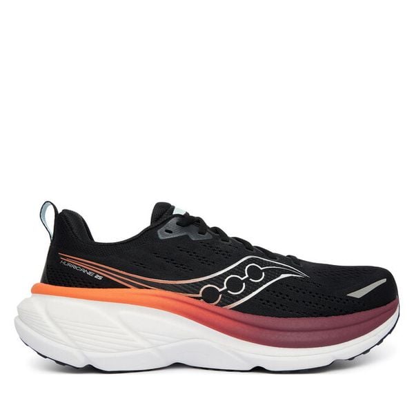 Buty do biegania Saucony. Czarne buty sportowe męskie Saucony, bez zapięcia, do biegania. Za 683.99 zł.