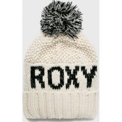 Roxy - Czapka. Szare czapki i kapelusze damskie Roxy, z dzianiny. Za 149.90 zł.