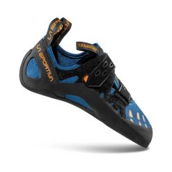 Buty wspinaczkowe La Sportiva Tarantula. Brązowe obuwie sportowe damskie La Sportiva, bez wzorów, z gumy, na fitness i siłownię. Za 409.99 zł.