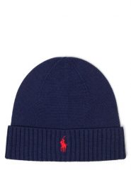 Polo Ralph Lauren czapka wełniana Mężczyźni Wełna niebieski, ONE SIZE. Niebieskie czapki i kapelusze męskie Polo Ralph Lauren, bez wzorów, z wełny, wakacyjne. Za 379.95 zł.