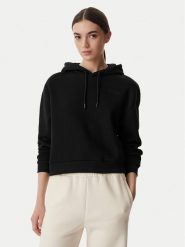 Hunter Bluza HAGW0005261 Czarny Regular Fit. Czarne bluzy damskie Hunter, xs, bez wzorów, bez kaptura. Za 199.99 zł.