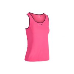 Koszulka Soft 500 róż. Czerwone koszulki sportowe damskie ARTENGO, z materiału. W wyprzedaży za 19.99 zł.