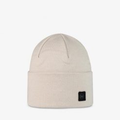 Czapka zimowa BUFF Knitted Niels Evo. Białe czapki i kapelusze damskie Buff, na zimę, bez wzorów, sportowe. Za 69.99 zł.