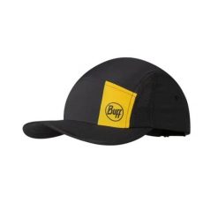 Czapka 5-panelowa Buff Pro-team. Czarne czapki i kapelusze damskie Buff, bez wzorów, z materiału, sportowe. Za 125.90 zł.
