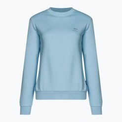 Bluza damska Napapijri B-Nina. Niebieskie bluzy damskie Napapijri, s, bez wzorów, bez kaptura. Za 239.99 zł.