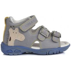 D-D-Step Sandały Chłopięce 22 Szare. Sandały chłopięce marki D-D-Step. Za 159.00 zł.