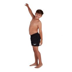 Spodenki szorty dla dzieci Speedo Watershort Essentials. Czarne szorty dla chłopców Speedo, bez wzorów, z materiału, klasyczne. Za 77.99 zł.