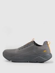 4F Niskie sneakersy sportowe VELOCORE męskie - szare 41. Szare buty sportowe męskie 4f, z dzianiny, bez zapięcia. Za 299.99 zł.
