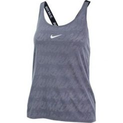 Nike Koszulka damska Tank Elastka Jaq szara r. L (898249-036). T-shirty damskie marki Nike. Za 109.49 zł.