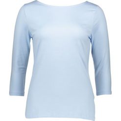Koszulka w kolorze błękitnym. T-shirty damskie Be Yourself, z dekoltem w łódkę. W wyprzedaży za 87.95 zł.