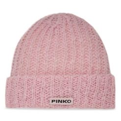 Czapka PINKO. Czerwone czapki i kapelusze damskie Pinko, na zimę, bez wzorów. Za 429.99 zł.