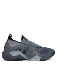 Adidas Buty na siłownię Rapidmove Adv 2 JQ4117 Szary. Szare buty sportowe męskie Adidas, z materiału, bez zapięcia, na fitness i siłownię. Za 439.99 zł.