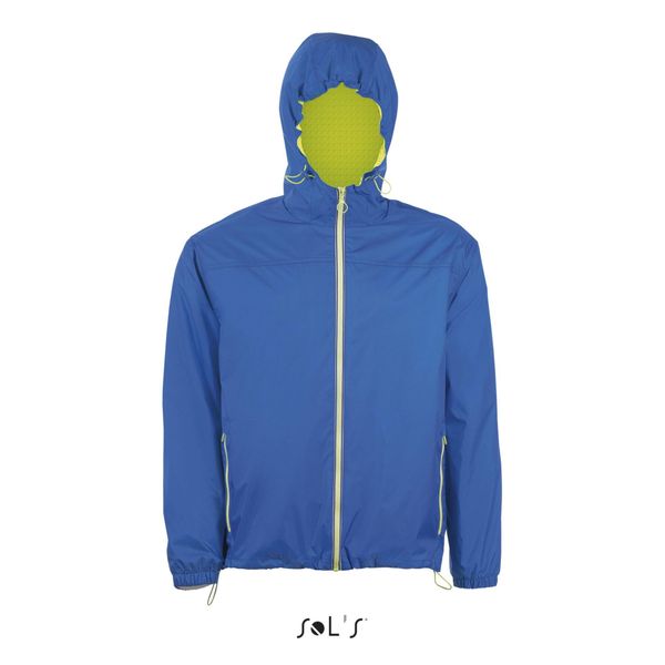 Windbreaker Sol's Skate. Niebieskie kurtki męskie SOL'S, m, bez wzorów, eleganckie, bez kaptura. W wyprzedaży za 247.00 zł.