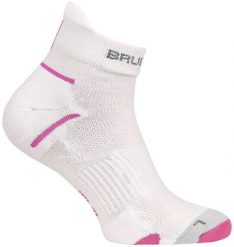 Brubeck Skarpety damskie Running Light BRU002 biało-różowe r. 39-41. Białe skarpety damskie Brubeck, bez wzorów. Za 50.48 zł.