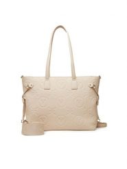 Valentino Torebka Samba Re VBS8ZG01 Écru. Torebki do ręki damskie Valentino, bez wzorów, ze skóry, bez dodatków. Za 379.99 zł.