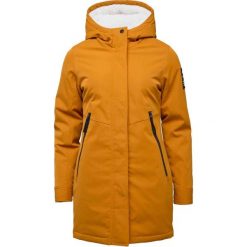 Płaszcz damski Loap Nabra żółty. Żółte kurtki damskie ZSPORT, na zimę, bez wzorów, z puchu, sportowe, bez kaptura. Za 455.99 zł.