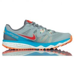 Buty do biegania męskie Nike Juniper Trail. Niebieskie buty sportowe męskie Nike, z materiału, bez zapięcia, do biegania. Za 732.00 zł.