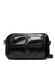 Monnari Torebka BAG5640 Czarny. Czarne listonoszki damskie Monnari, bez wzorów, ze skóry, bez dodatków. Za 109.99 zł.