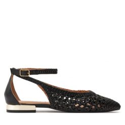 Baleriny Gioseppo. Czarne baleriny damskie Gioseppo, bez wzorów, bez obcasa. Za 369.99 zł.