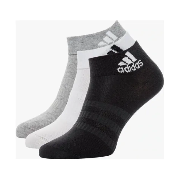 Adidas Skarpety Light Ank 3Pp , khaki, rozmiar L. Brązowe skarpety damskie Adidas, z aplikacjami, z bawełny. Za 39.99 zł.