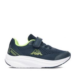 Sneakersy Kappa. Niebieskie trampki i tenisówki chłopięce Kappa, bez wzorów, bez zapięcia. Za 129.99 zł.