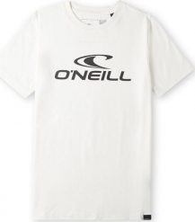 Koszulka sportowa dziecięca O'neill Wave T-shirt. Białe bluzki dla dziewczynek O'Neill, bez wzorów, z bawełny, bez kołnierzyka, bez ramiączek. Za 97.90 zł.