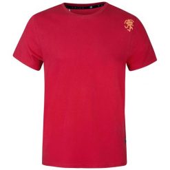 Koszulka Rafiki Arcos. Czerwone koszulki sportowe męskie Rafiki, bez wzorów, bez kołnierzyka, bez ramiączek, wspinaczkowe. Za 173.55 zł.