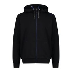 Bluza męska turystyczna CMP 32D8077. Niebieskie bluzy męskie CMP, m, bez wzorów, bez kaptura. W wyprzedaży za 188.99 zł.