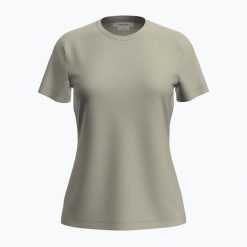 Koszulka trekkingowa damska icebreaker Merino 150 Tech Lite III Tee. Szare t-shirty damskie Icebreaker, bez wzorów, casualowe, bez kołnierzyka. Za 259.99 zł.
