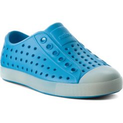 Trampki NATIVE - Jefferson Glow 13100103-8493 Wave Blue/Glow. Półbuty dziewczęce marki Native. W wyprzedaży za 139.00 zł.