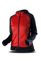 Bluza Trimm OASIS LADY. Niebieskie bluzy sportowe damskie TRIMM, uniwersalny, bez wzorów, z materiału, z kapturem, trekkingowe. Za 240.00 zł.
