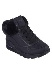 Buty Kobieta Skechers Uno Fall Air czarny. Czarne trekkingi damskie Skechers, trekkingowe. Za 249.99 zł.