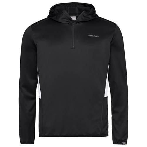 Bluzy sportowa męska Head Club Technical. Czarne bluzy męskie Head, m, bez wzorów, z kapturem. Za 208.00 zł.