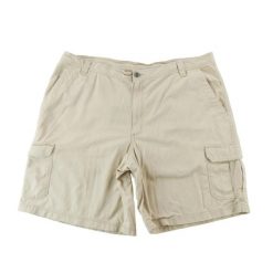 Second life - Columbia krótkie spodenki męskie cargo - Jak nowy. Brązowe krótkie spodenki sportowe męskie Columbia, m, bez wzorów, z tkaniny, trekkingowe. Za 106.46 zł.